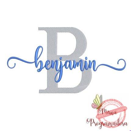 Matriz de Bordado Benjamin