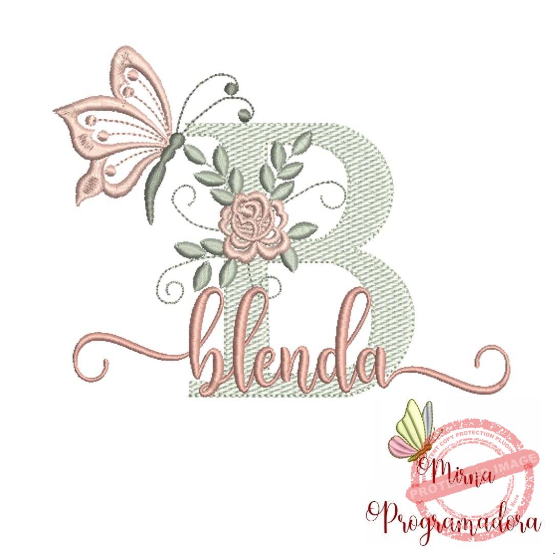 matriz-de-bordado-blenda.jpg Matriz de Bordado - Nome Blenda - Imagem 1