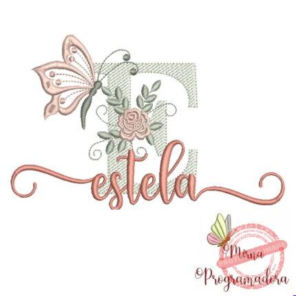 Matriz de bordado - Estela
