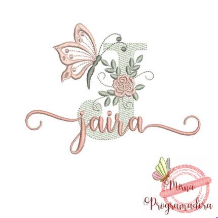 Matriz de Bordado - Jaira
