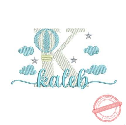 Matriz de Bordado Kaleb