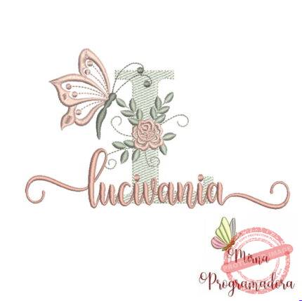 Matriz de bordado - Lucivania