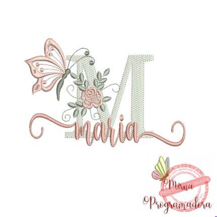 Matriz de Bordado - Nome Maria