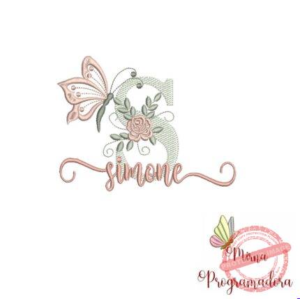 Matriz de Bordado - Nome Simone