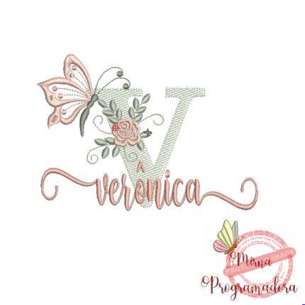 Matriz de Bordado - Nome Verônica