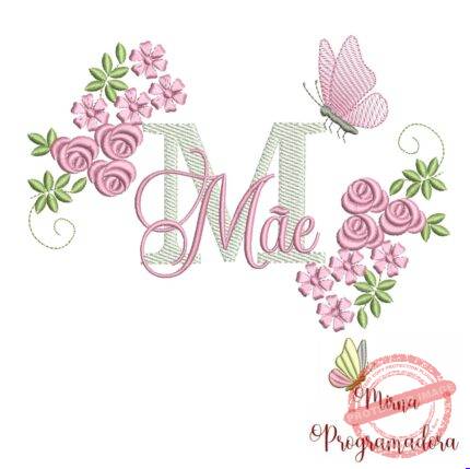 Matriz de bordado Mãe