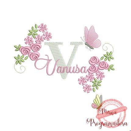 Matriz de bordado Vanusa