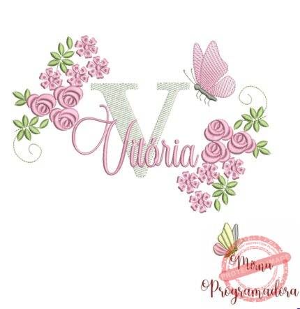 Matriz de bordado Vitória
