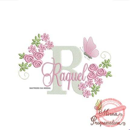 Matriz de bordado Raquel