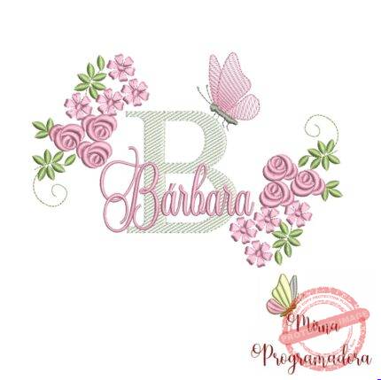 Matriz de bordado Bárbara
