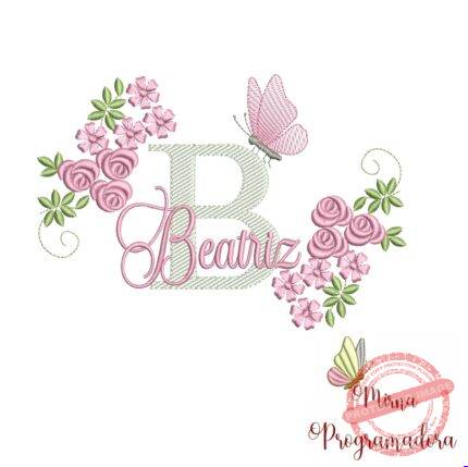 Matriz de bordado Beatriz