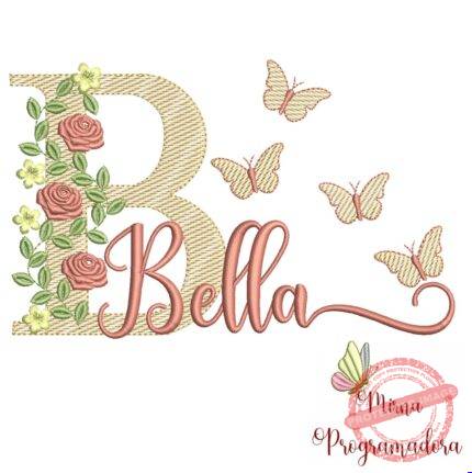 Matriz de bordado Bella