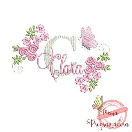 Matriz de bordado Clara