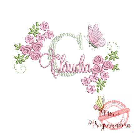 Matriz de bordado Claudia
