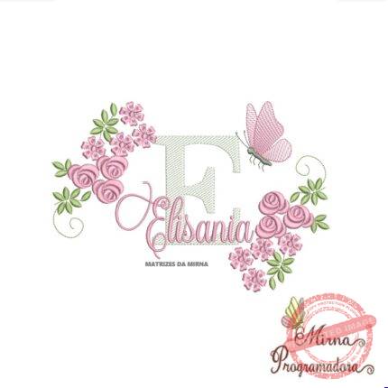 Matriz de bordado Elisania