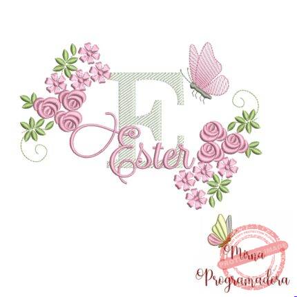 Matriz de bordado Ester