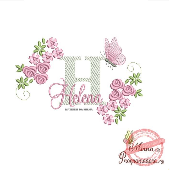matriz de bordado helena Matriz de bordado Helena - Imagem 1