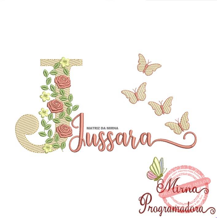 matriz de bordado jussara Matriz de bordado Jussara - Imagem 1