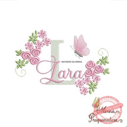 Matriz de bordado Lara
