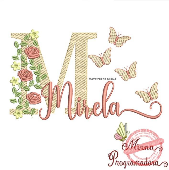 matriz de bordado mirela Matriz de bordado Mirela - Imagem 1