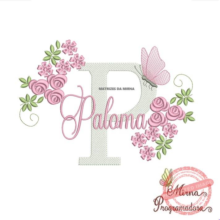 matriz de bordado paloma Matriz de bordado Paloma - Imagem 1