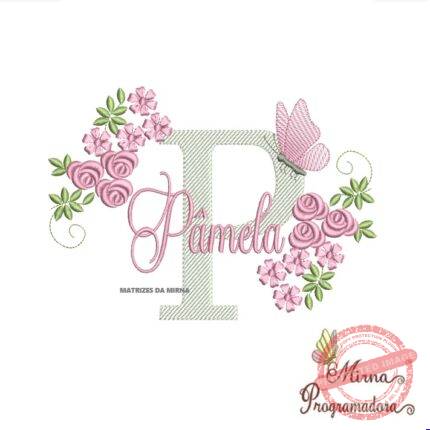 Matriz de bordado Pâmela