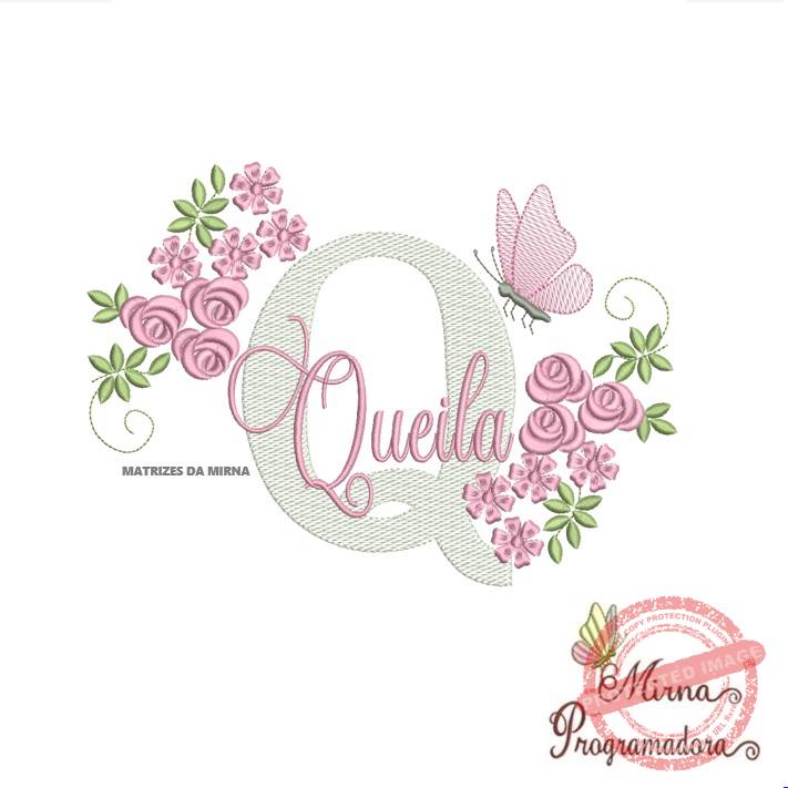 matriz de bordado queila Matriz de bordado Queila - Imagem 1