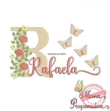 Matriz de bordado Rafaela