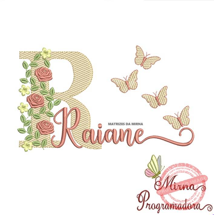 matriz de bordado raiane Matriz de bordado Raiane - Imagem 1