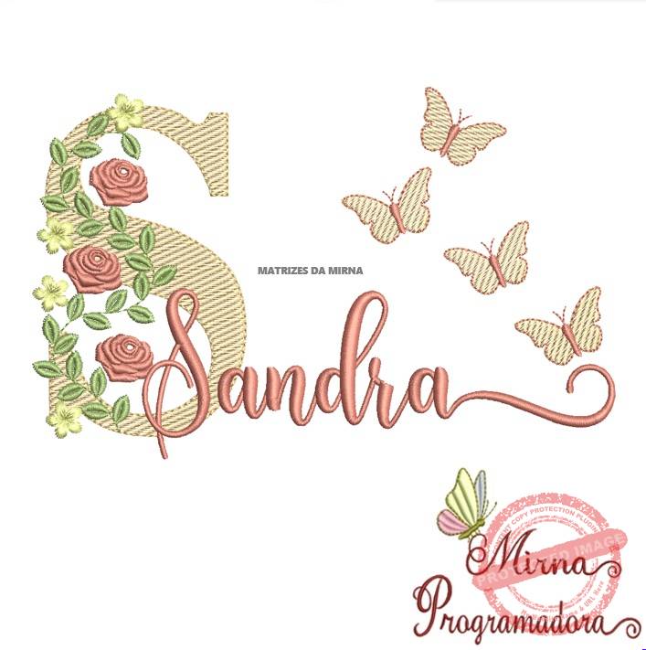 matriz de bordado sandra Matriz de bordado Sandra - Imagem 1