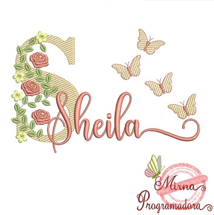 matriz de bordado sheila Matriz de bordado Sheila - Imagem 1