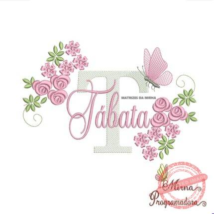 Matriz de bordado Tabata