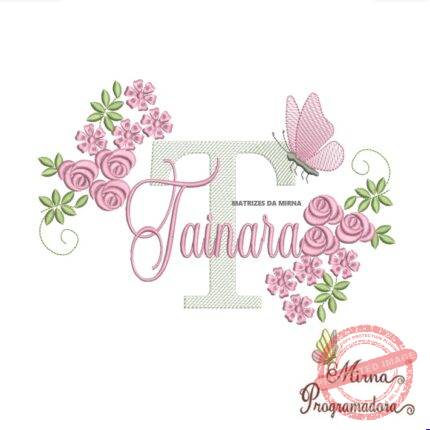 Matriz de bordado Tainara