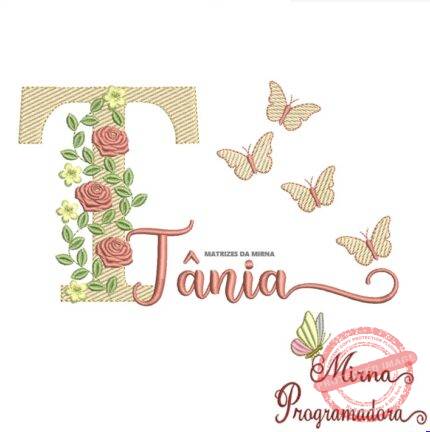 Matriz de bordado Tânia