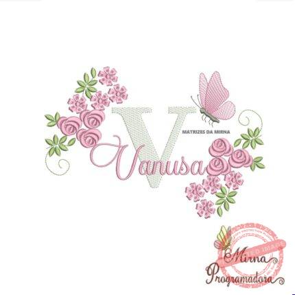 Matriz de bordado Vanusa