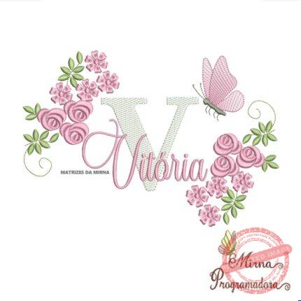 Matriz de bordado Vitória