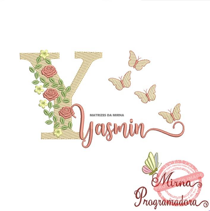 matriz de bordado yasmim Matriz de bordado Yasmin - Imagem 1