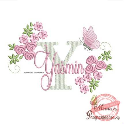 Matriz de bordado Yasmim