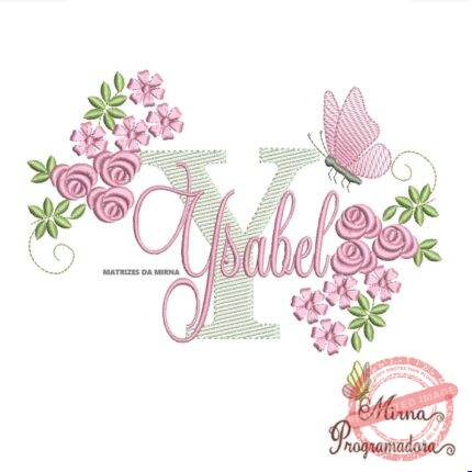Matriz de bordado Ysabel