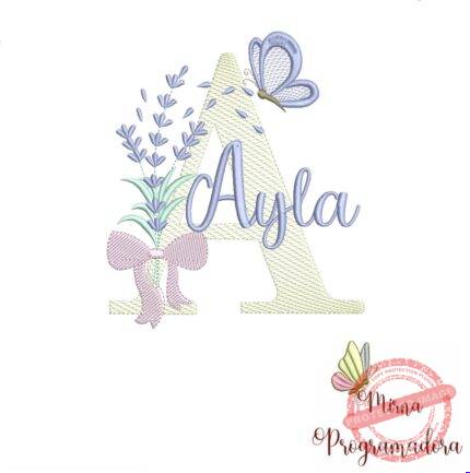 Matriz de Bordado - Nome Ayla