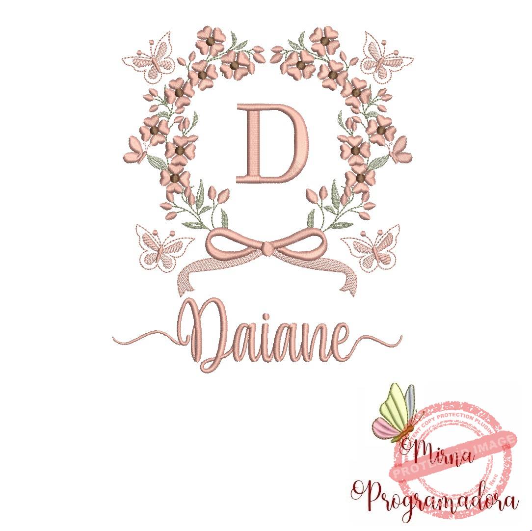 matriz de bordado daiane Matriz de Bordado Nome Daiane - Imagem 1