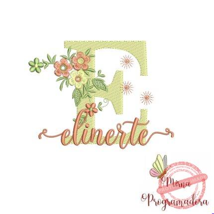 Matriz de Bordado - Nome Elinerte