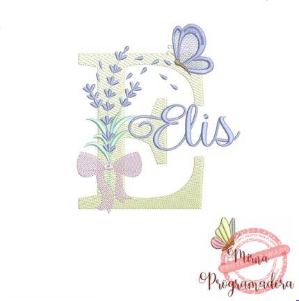Matriz de Bordado - Nome Elis