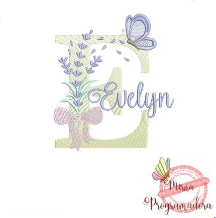 Matriz de Bordado - Nome Evelyn