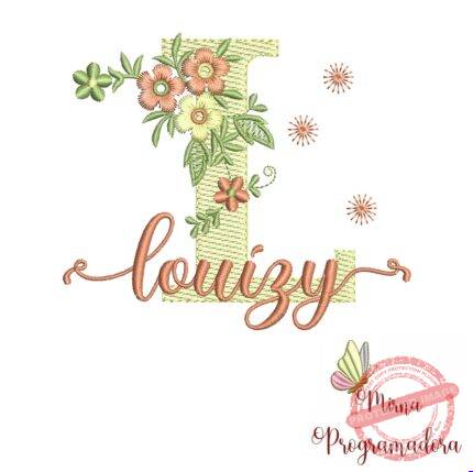 Matriz de Bordado - Nome Louízy