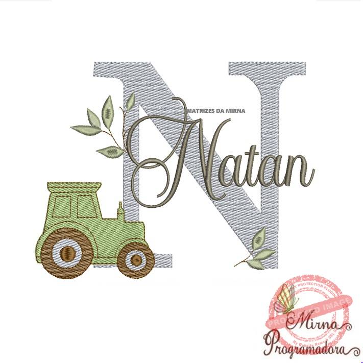 matriz de bordado natan Matriz de Bordado Nome Natan - Imagem 1