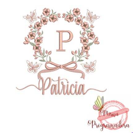 Matriz de Bordado Nome Patricia