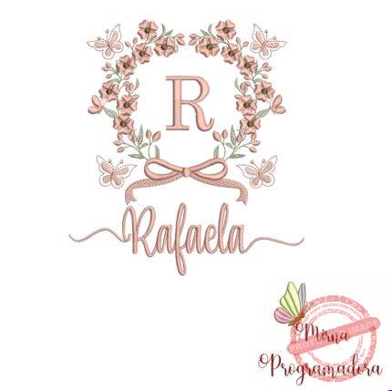 Matriz de Bordado Nome Rafaela