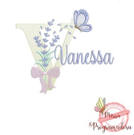 Matriz de Bordado - Nome Vanessa