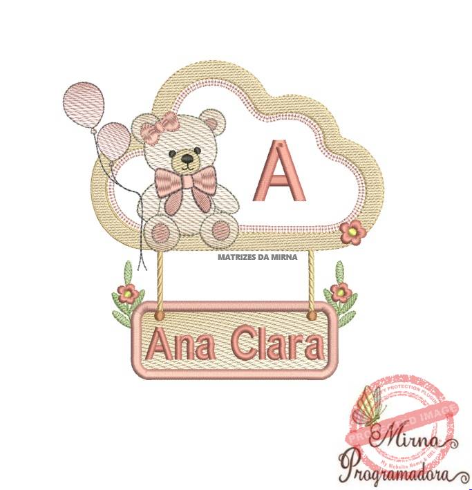 matriz de bordado ana clara matriz de bordado ana clara - Imagem 1
